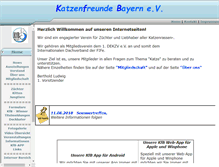 Tablet Screenshot of kfb-ev.de